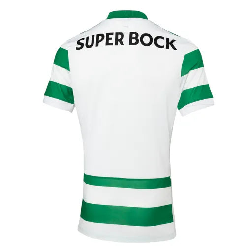 Camisa Sporting Home 25/26 Verde e - Torcedor Branca
