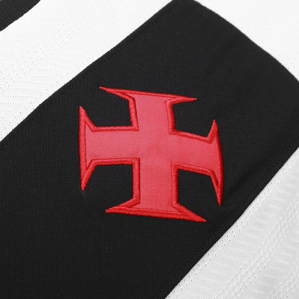 Camisa Vasco Away 25/26 - Torcedor Branca e Preta