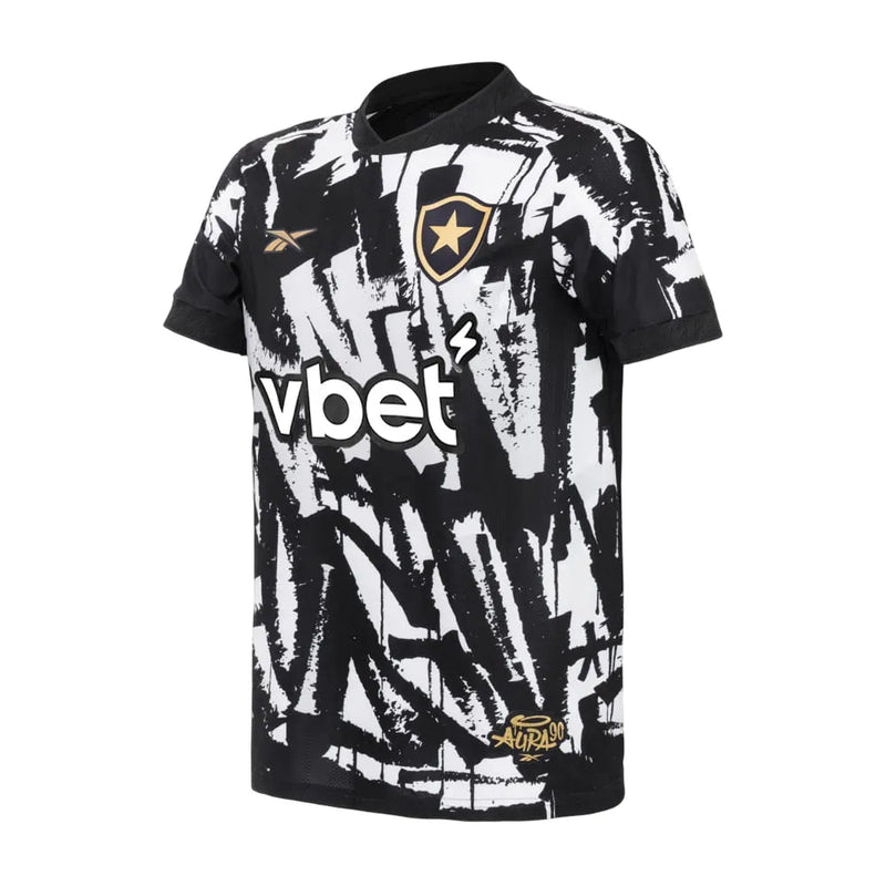 Camisa Botafogo 4th 25/26 - Torcedor Preta e Branca