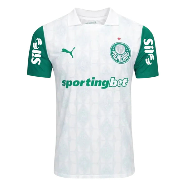 Camisa Palmeiras Away 25/26 - Torcedor Branca C Patrocinios