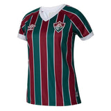 Camisa Fluminense Home 23/24 - Feminina Vinho e Verde