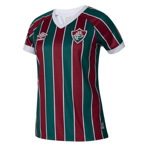 Camisa Fluminense Home 23/24 - Feminina Vinho e Verde