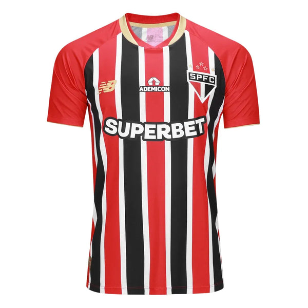 Camisa Tricolor Feminina Away 25/26 - Vermelha e Preta