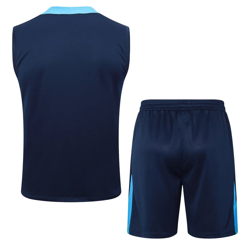 Conjunto Chelsea Treino Regata 24/25 Azul - Escuro