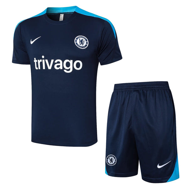 Conjunto Chelsea Treino 24/25 Azul - Escuro