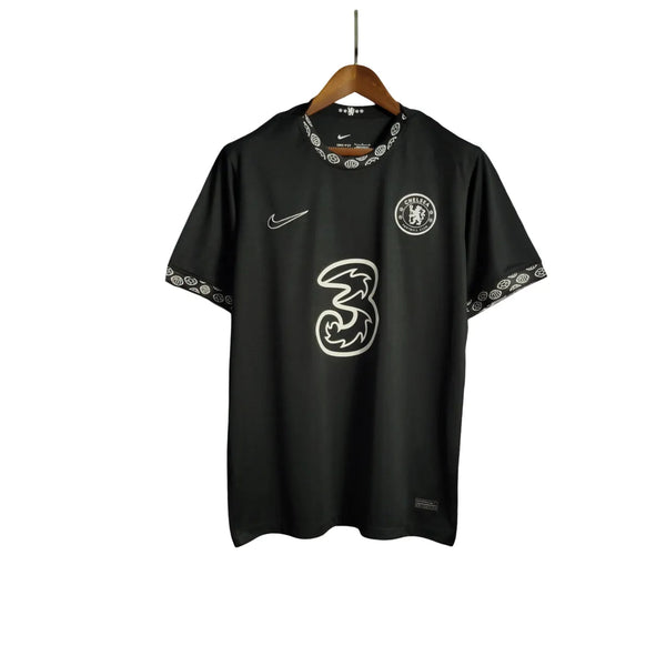 Camisa Chelsea Black 22/23 Torcedor Nike - Preta