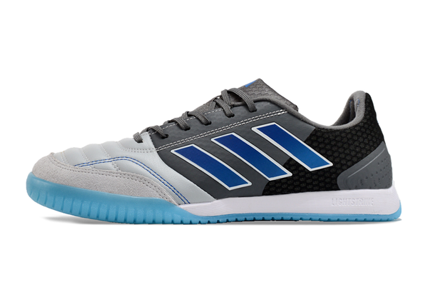 Chuteira Futsal Adidas Competition Top Ic Cinza Azul e - Branco