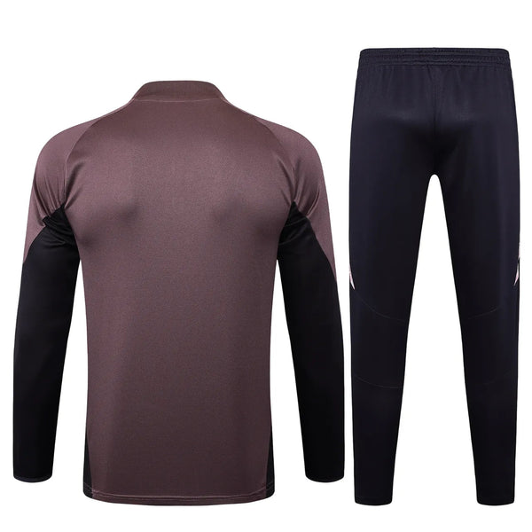 Conjunto Agasalho Treino Arsenal 24/25 Marrom
