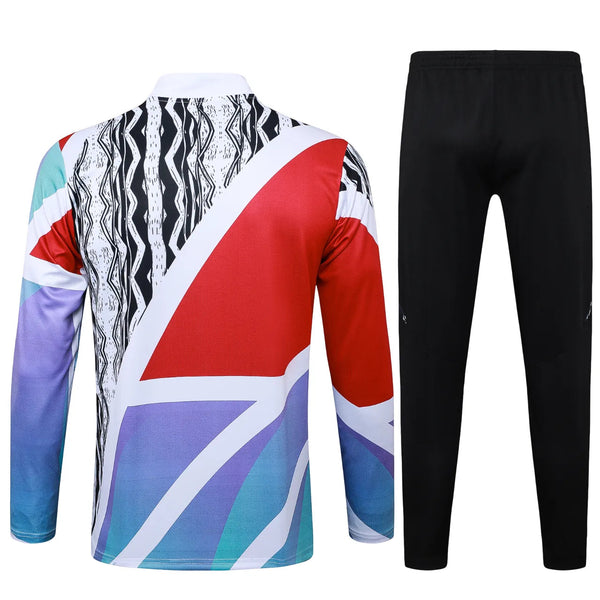 Conjunto Agasalho Treino Arsenal 24/25 Vermelho e - Azul