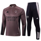 Conjunto Agasalho Treino Arsenal 24/25 Marrom