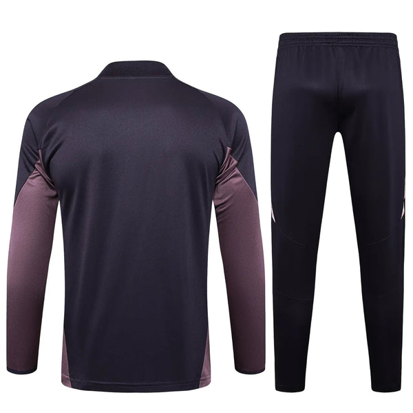 Conjunto Agasalho Treino Arsenal 24/25 Roxo - Escuro