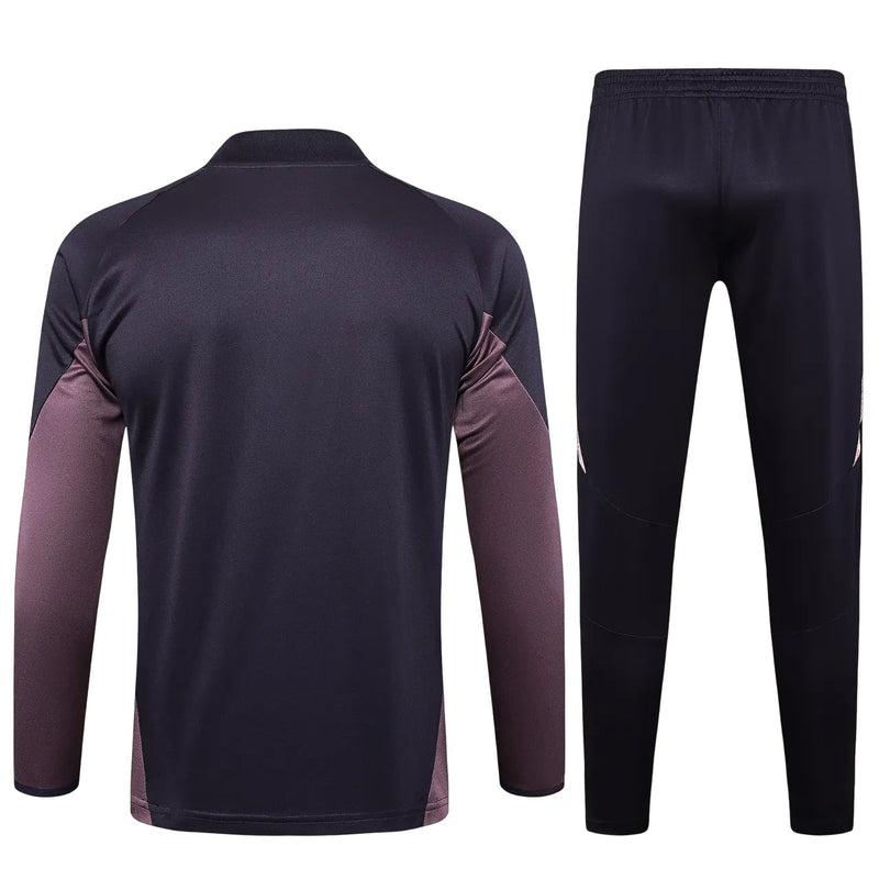Conjunto Agasalho Treino Arsenal 24/25 Roxo - Escuro