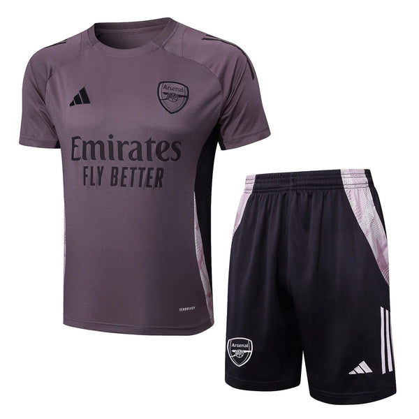 Conjunto Arsenal Treino 24/25 Roxo - Aurora