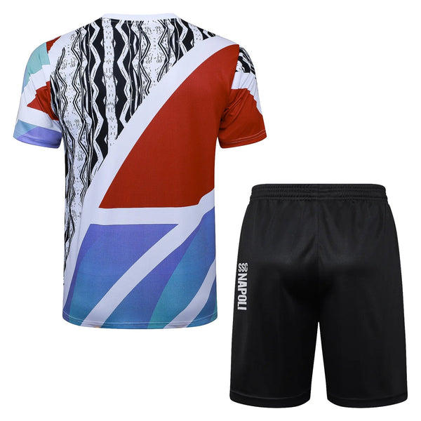 Conjunto Arsenal Treino 24/25 Vermelho e - Azul