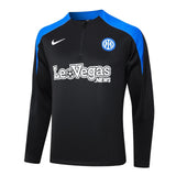 Conjunto Agasalho Treino Inter de Milao 24/25 - Preto
