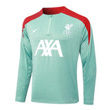 Conjunto Agasalho Treino Liverpool 24/25 Verde - Agua