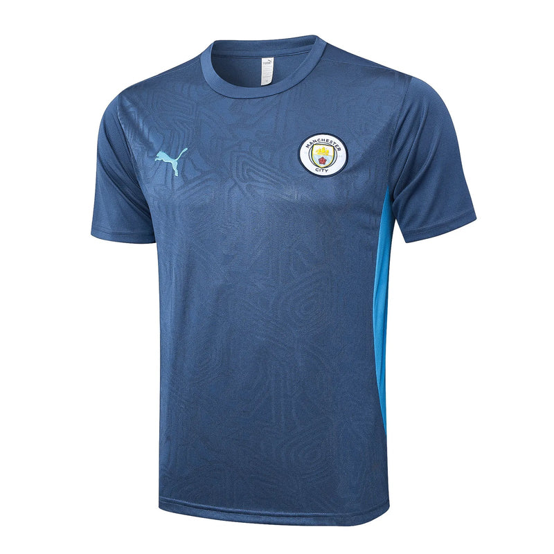Conjunto Manchester City Treino 24/25 Azul - Escuro
