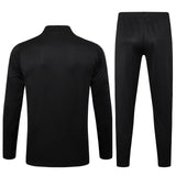 Conjunto Agasalho Treino Manchester United 24/25 Preto e - Vermelho