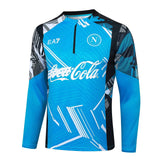 Conjunto Agasalho Treino Napoli 24/25 - Azul