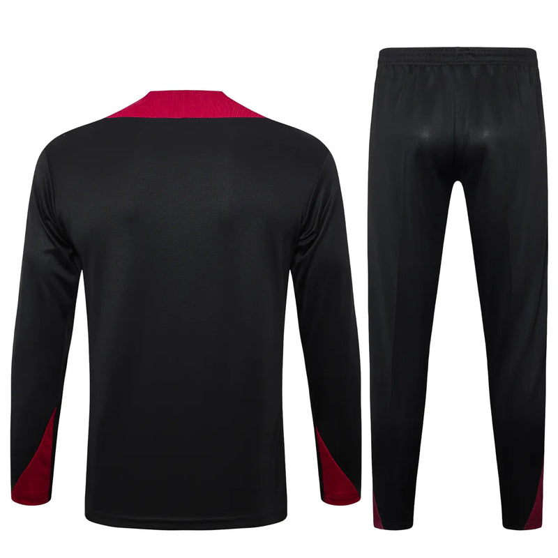 Conjunto Agasalho Treino Psg 24/25 - Preto