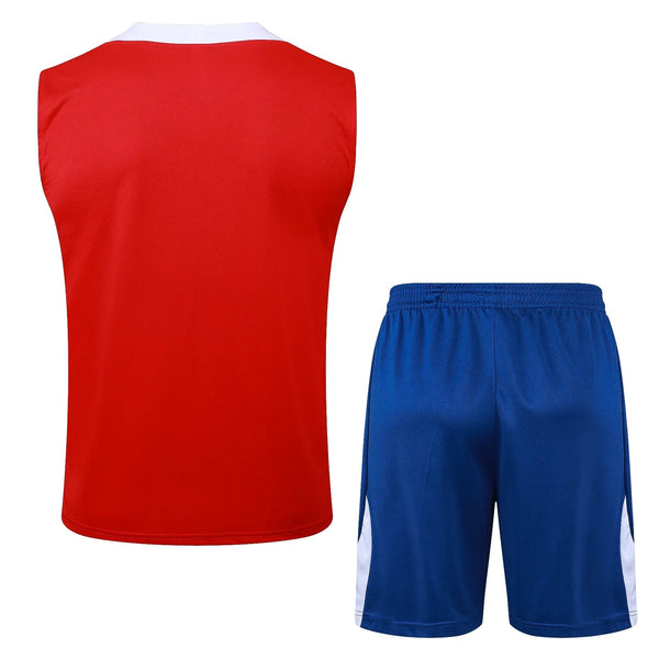 Conjunto Psg Treino Regata 24/25 - Vermelho