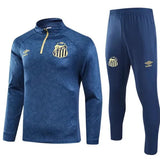 Conjunto Agasalho Treino Santos 24/25 - Azul Marinho