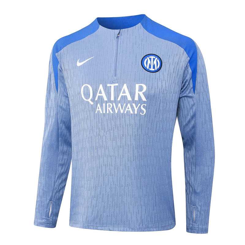 Conjunto Agasalho Treino Inter de Milao 24/25 - Azul