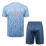 Conjunto Manchester City Treino 24/25 Azul - Claro