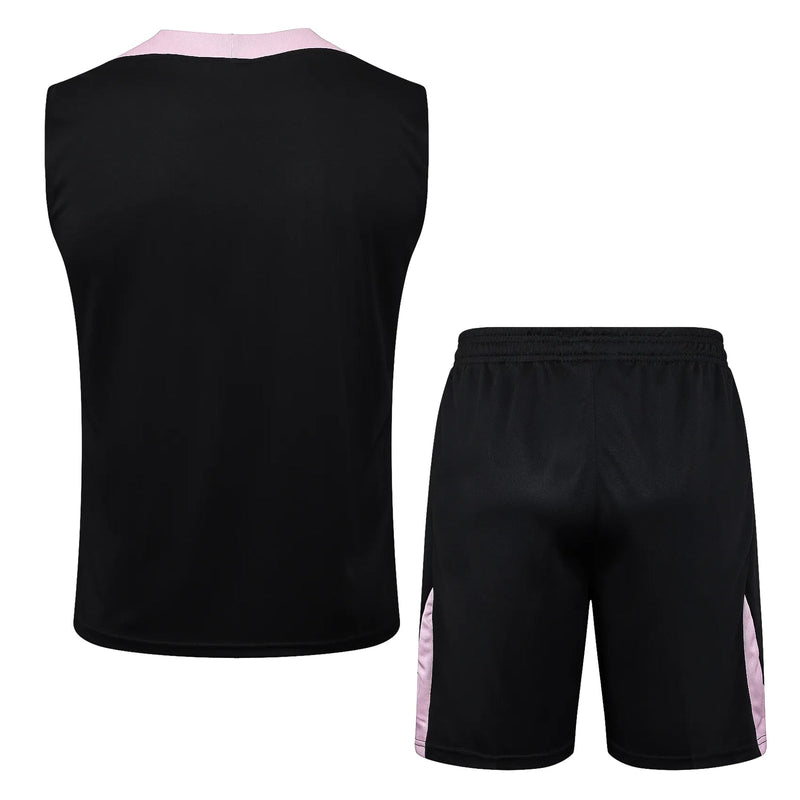 Conjunto Psg Treino Regata 24/25 - Preto