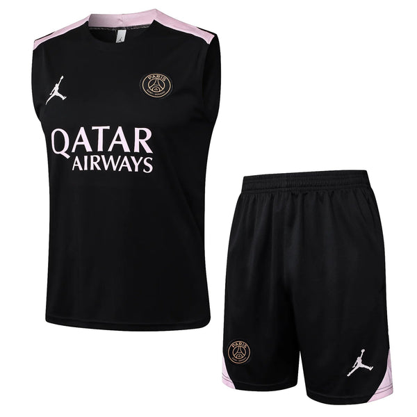 Conjunto Psg Treino Regata 24/25 - Preto