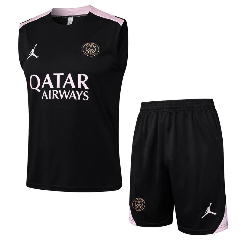 Conjunto Psg Treino Regata 24/25 - Preto