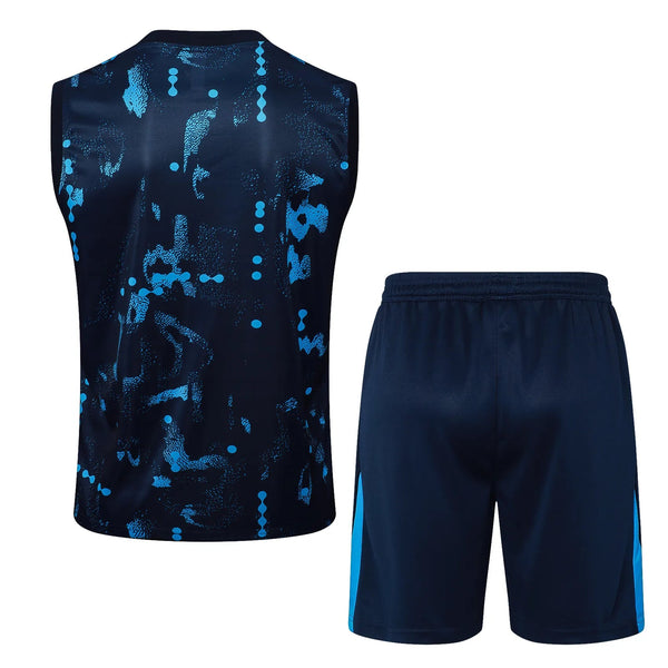 Conjunto Chelsea Treino Regata 24/25 Azul Escuro - 1