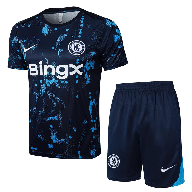 Conjunto Chelsea Treino 24/25 Azul Escuro - 1