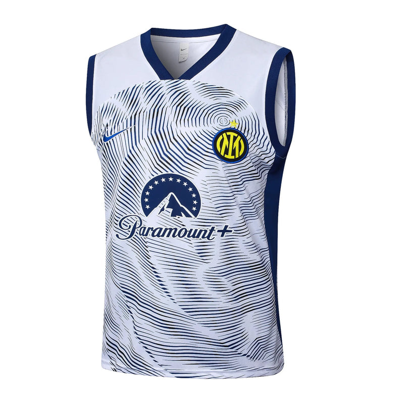 Conjunto Inter de Milao Treino Regata 24/25 - Branco