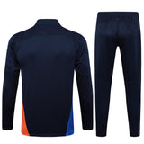 Conjunto Agasalho Treino Olympique de Marseille 24/25 Azul - Escuro