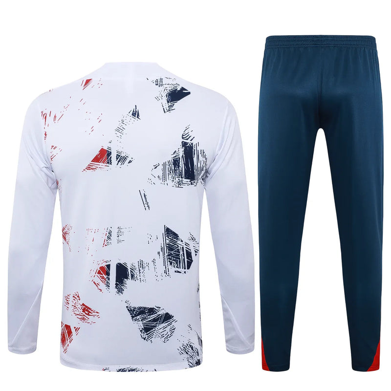 Conjunto Agasalho Treino Psg 24/25 Branco - 1