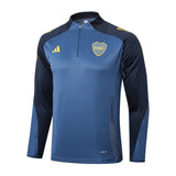 Conjunto Agasalho Treino Boca Juniors 24/25 Azul - Escuro