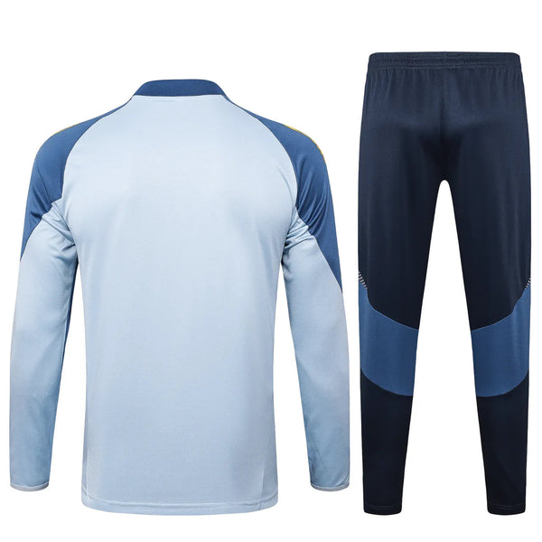 Conjunto Agasalho Treino Boca Juniors 24/25 Azul - Claro