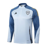 Conjunto Agasalho Treino Boca Juniors 24/25 Azul - Claro