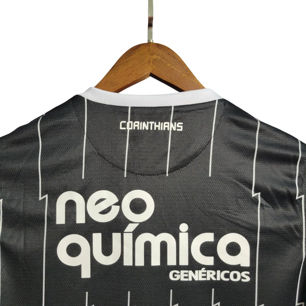 Camisa Corinthians Away 11/12 - Torcedor Retro Preta