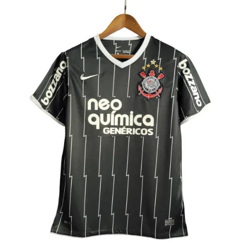 Camisa Corinthians Away 11/12 - Torcedor Retro Preta