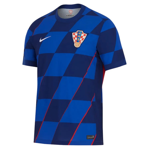Camisa Croacia Away 2024 - Torcedor Azul