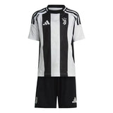 Conjunto Infantil Juventus I 23/24 Branco e - Preto