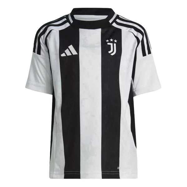 Conjunto Infantil Juventus I 23/24 Branco e - Preto
