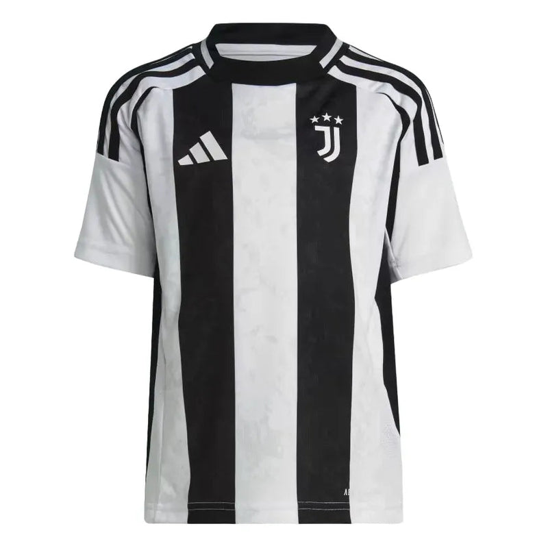 Conjunto Infantil Juventus I 23/24 Branco e - Preto