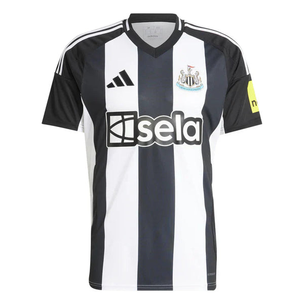Camisa Newcastle United Home 24/25 Preta e - Torcedor Branca