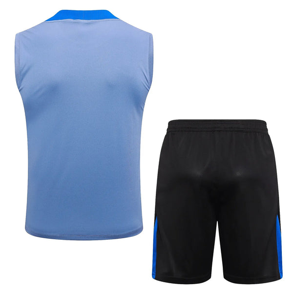 Conjunto Inter de Milao Treino Regata 24/25 - Azul