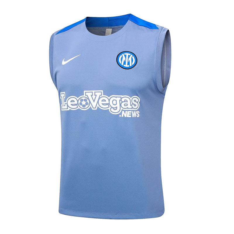 Conjunto Inter de Milao Treino Regata 24/25 - Azul