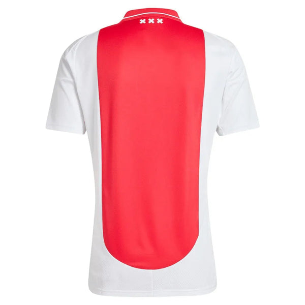 Camisa Ajax Home 24/25 Branca e - Torcedor Vermelha