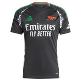 Camisa Arsenal Away 24/25 - Torcedor Preta